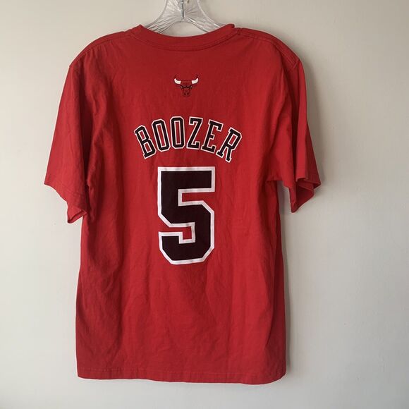 Authentic Carlos Boozer Chicago Bulls Adidas NBA Shirt Mens MEDIUM - Picture 5 of 6